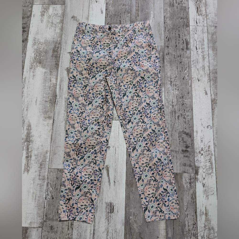 Boden chino floral trousers‎ size 8